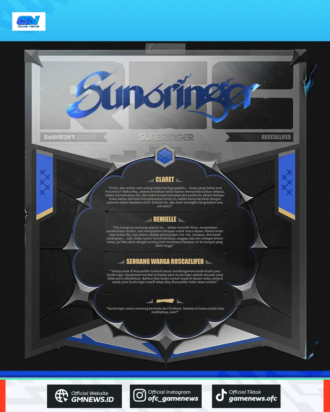 AKHIRNYA DRIP SUNBRINGER RILIS, 3 KARAKTER SEKALIGUS DALAM 1 BANNER! - gambar 3