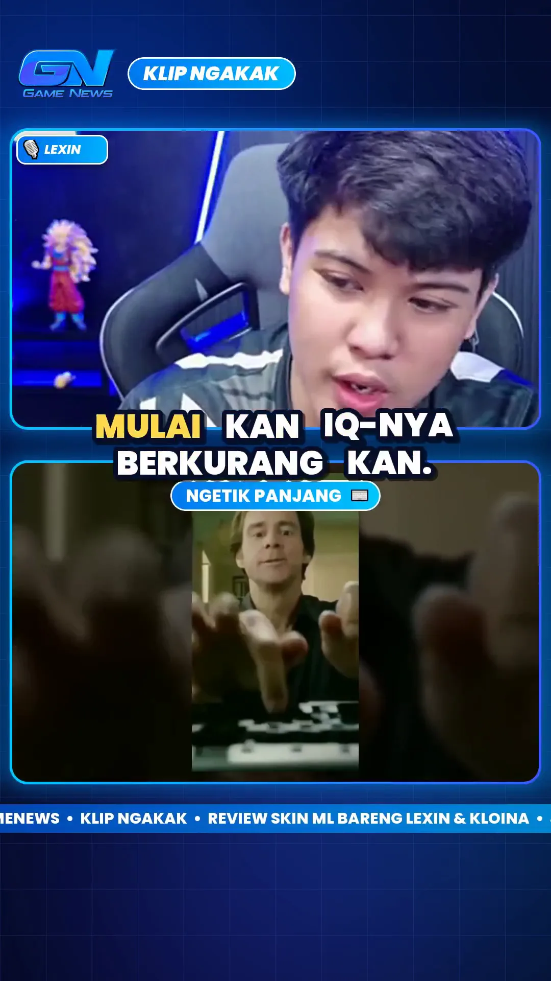 Yang ngetik panjang IQ mu -1